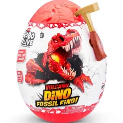 ZURU Robo Alive Volcano Dinosaurio Fossil Find Surtido- Figuras Y Figuras De Acción|Manualidades