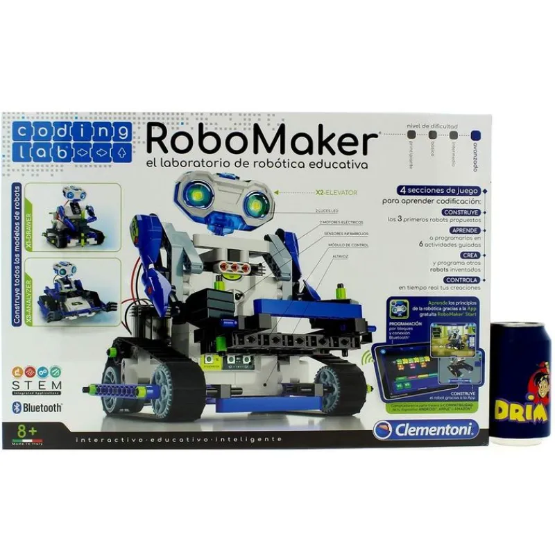 CLEMENTONI Robomaker Set de iniciación- Robots
