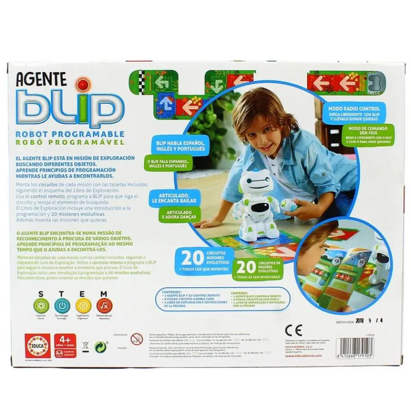 EDUCA Robots|Robot Agente BLIP