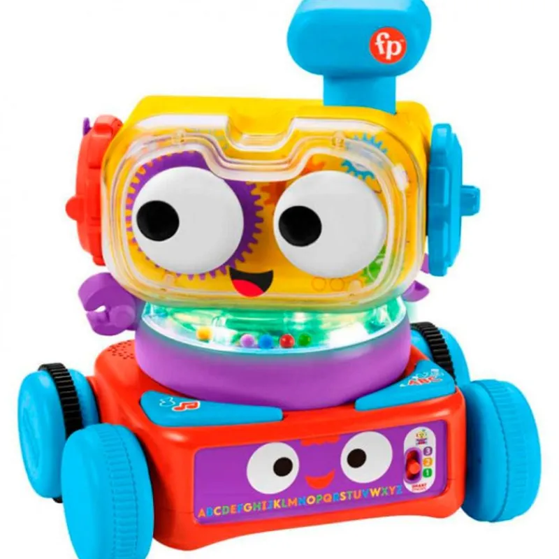 FISHER PRICE Juegos Y Juguetes Educativos|Robot Aprendizaje 4 en 1