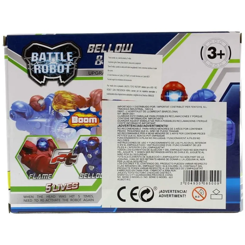DRIM DISCOUNT Robot Battle Rojo R/C- Robots