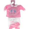 ROSA TOYS Muñecas|Ropita Bebé Pijama Rosa Osito