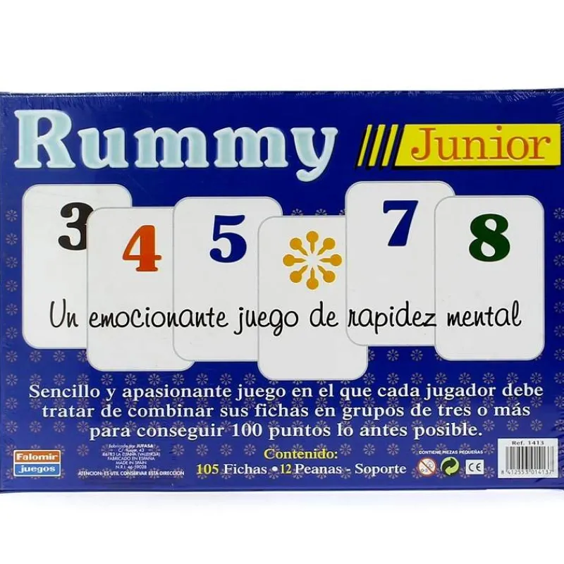 FALOMIR Juegos De Mesa|Rummy Junior