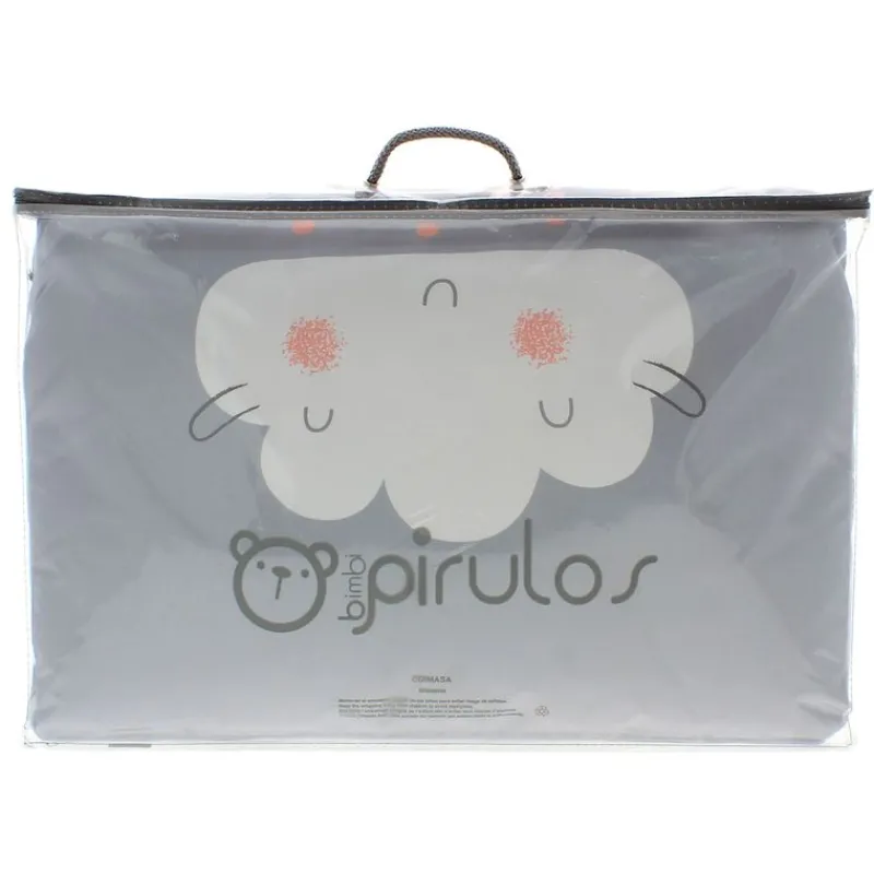 PIRULOS Ropa De Cuna|Juegos De Madera|Saco Nórdico para cuna 60x120 Sweet Gris