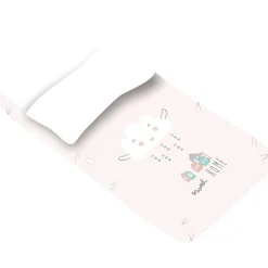 PIRULOS Ropa De Cuna|Juegos De Madera|Saco Nórdico para cuna 60x120 Sweet Rosa