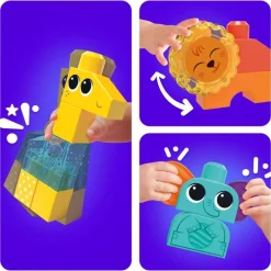 MEGABLOKS Safari Rock 'n' Ritmo Construcción- Puzzles Y Construcciones