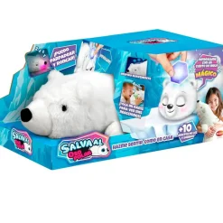 BIZAK Salva al Oso Polar Peluche Interactivo- Electrónicos