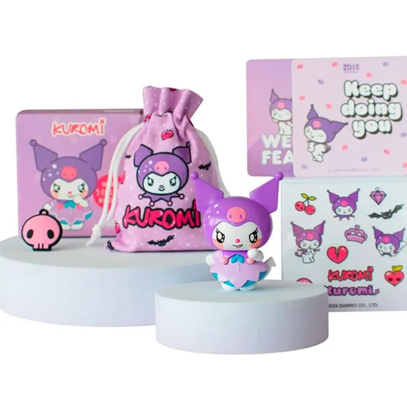 COMANSI Sanrio Kuromi Figura Coleccionable con Accesorios- Sanrio Colección|Figuras Y Figuras De Acción