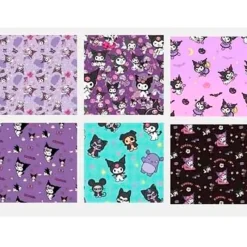 SELECCION DRIM Sanrio Kuromi Papel de Regalo Surtido- Baterías, Pilas Y Papel De Regalo