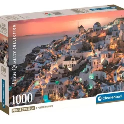 CLEMENTONI Puzzles Y Construcciones|Santorini Puzzle 1000 Piezas