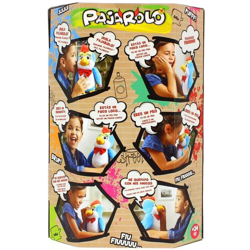 CHICOS Scampies Pajarolo Loro Repite Todo- Electrónicos