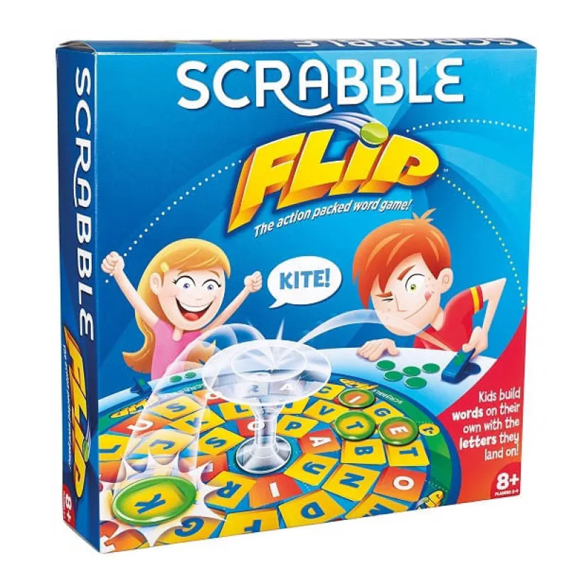 MATTEL Scrabble Flip- Juegos De Mesa