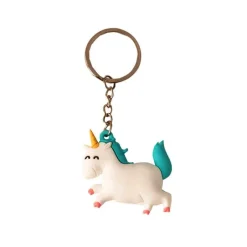 MR WONDERFUL Ropa Y Complementos|Set 2 Llaveros 3D Unicornios