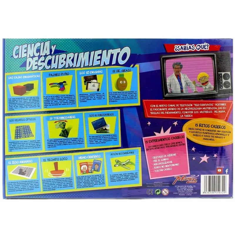 MAGIC Juegos Y Juguetes Educativos|Set Ciencia Peques con DVD