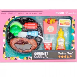 DRIM DISCOUNT Juegos Y Juguetes De Imitación|Set de Alimentos Barbacoa