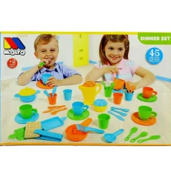 MOLTO Juegos Y Juguetes De Imitación|Set de Comida de 45 Piezas
