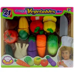 DRIM DISCOUNT Set Infantil Vegetales para Cortar- Juegos Y Juguetes De Imitación