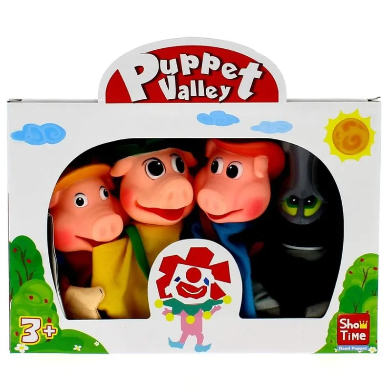 DRIM DISCOUNT Juegos Y Juguetes De Imitación|Set Marionetas de Cerditos