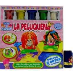DRIM DISCOUNT Manualidades|Set Plastilina Peluquería con 5 Botes