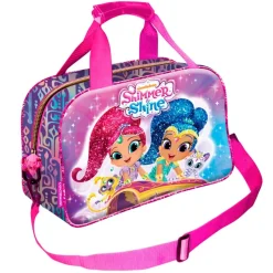 KARACTERMANIA Shimmer & Shine Bolsa de Deporte Sparkle- Escolar