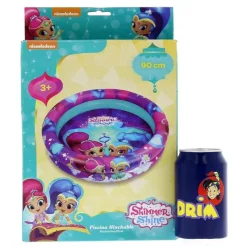 MUÑECAS SAICA Shimmer & Shine Piscina Hinchable de 90 cm- Aire Libre
