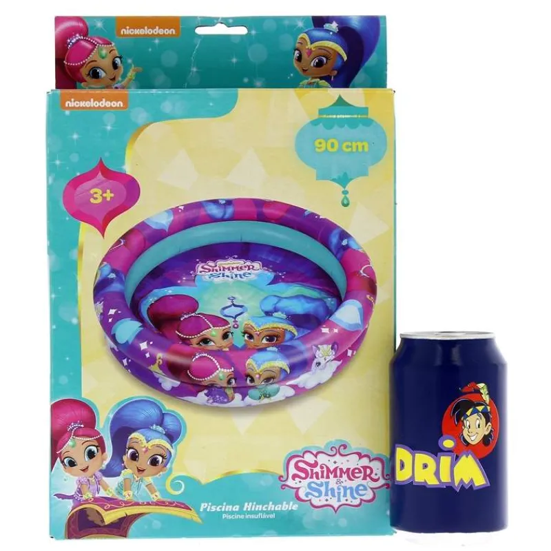 MUÑECAS SAICA Shimmer & Shine Piscina Hinchable de 90 cm- Aire Libre