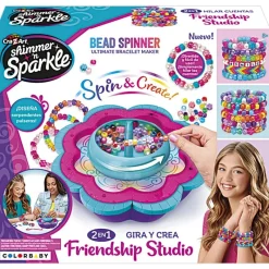 COLOR BABY Shimmer n' Sparkle Estudio de Pulseras- Juegos Y Juguetes De Imitación