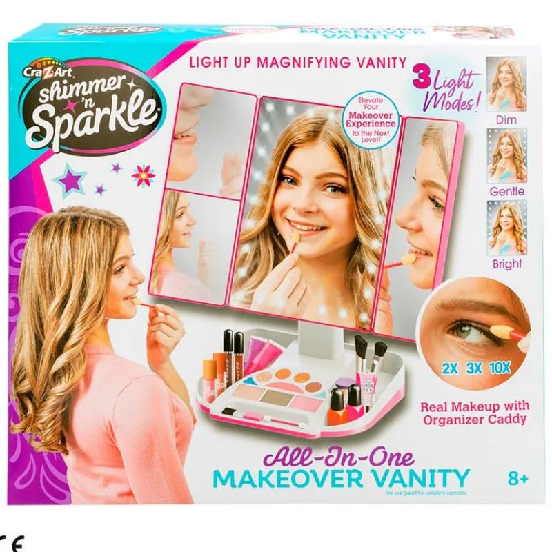 COLOR BABY Juegos Y Juguetes De Imitación|Shimmer n’ Sparkle Tocador con Luces