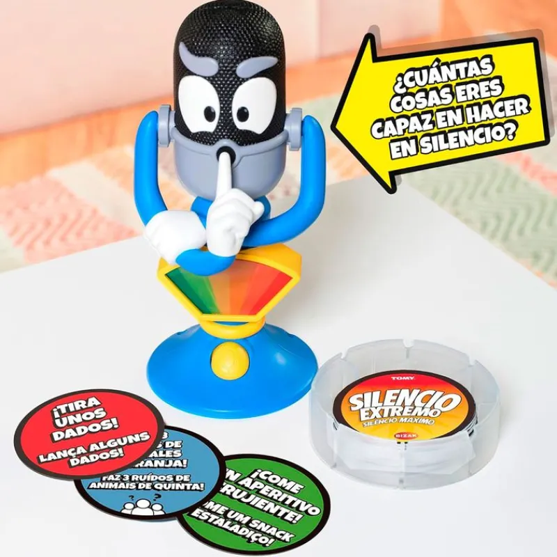 BIZAK Silencio Extremo Juego Mesa- Amigos Y Familia|Juegos De Mesa