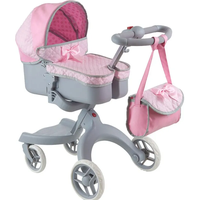 SELECCION DRIM Silla de Paseo para Muñecas Bebé 60x69x36.5 cm- Juegos Y Juguetes De Imitación