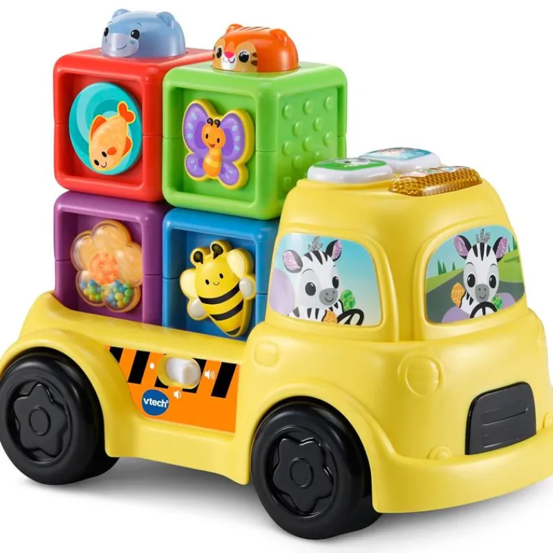 VTECH Simón el Camión Bloques Sorpresa- Primera Infancia Y Preescolar