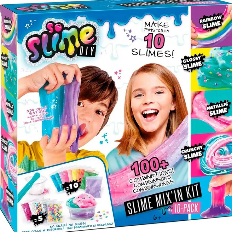 CANAL TOYS Slime Mix'In Kit 10 Pack- Manualidades