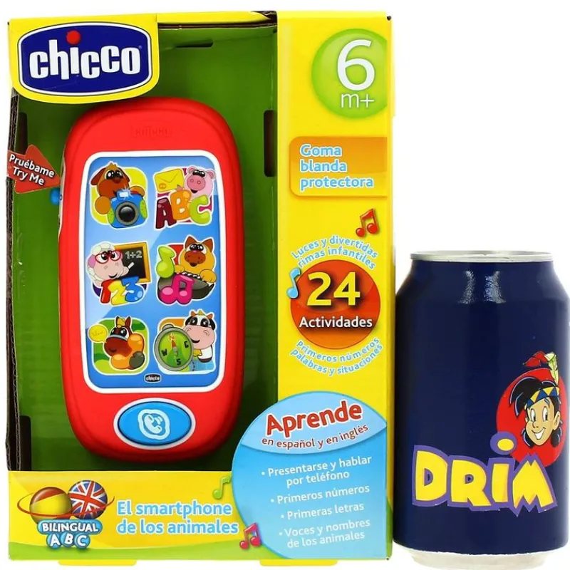 CHICCO Electrónicos|Smartphone Infantil Bilingüe