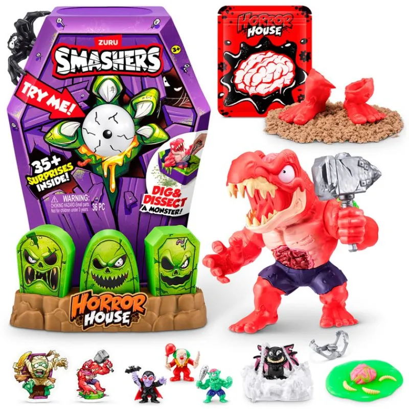 ZURU Smashers Mega Horror House Surtido- Halloween