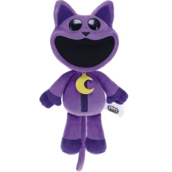 TOY PARTNER Smiling Critters Peluche Deluxe Catnap- Muñecas
