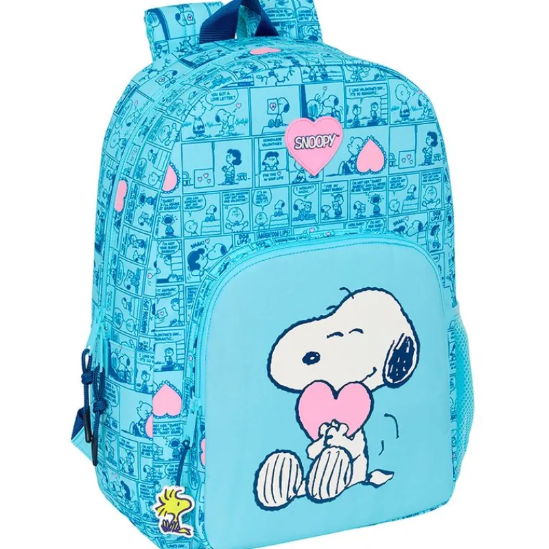 SAFTA Snoopy Mochila Escolar Love- Escolar