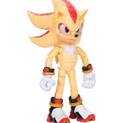 JAKKS PACIFIC Figuras Videojuegos|Figuras Y Figuras De Acción|Sonic 3 Figura Super Shadow