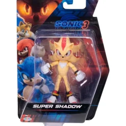 JAKKS PACIFIC Figuras Videojuegos|Figuras Y Figuras De Acción|Sonic 3 Figura Super Shadow