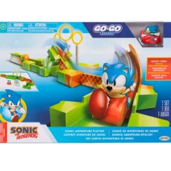 JAKKS PACIFIC Sonic Go Go Racers Pista Aventura Surtida- Figuras Y Figuras De Acción