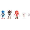 JAKKS PACIFIC Sonic la Película 3 Pack 5 Figuras- Figuras Videojuegos|Figuras Y Figuras De Acción