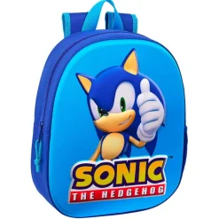 SAFTA Escolar|Sonic Mochila Infantil 3D