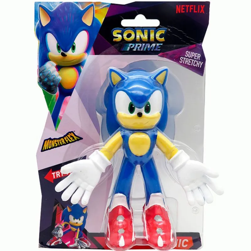 BIZAK Sonic Monsterflex Muñeco Surtido- Figuras Videojuegos|Figuras Y Figuras De Acción