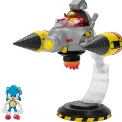 JAKKS PACIFIC Sonic Playset Batalla Móvil- Figuras Y Figuras De Acción