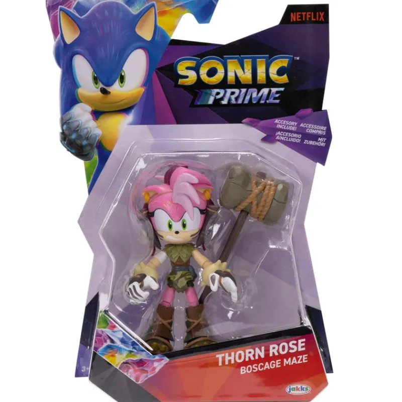 JAKKS PACIFIC Figuras Videojuegos|Figuras Y Figuras De Acción|Sonic Prime Figura Articulada Surtida