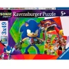 RAVENSBURGER Sonic Puzzle 3x49 Piezas- Puzzles Y Construcciones