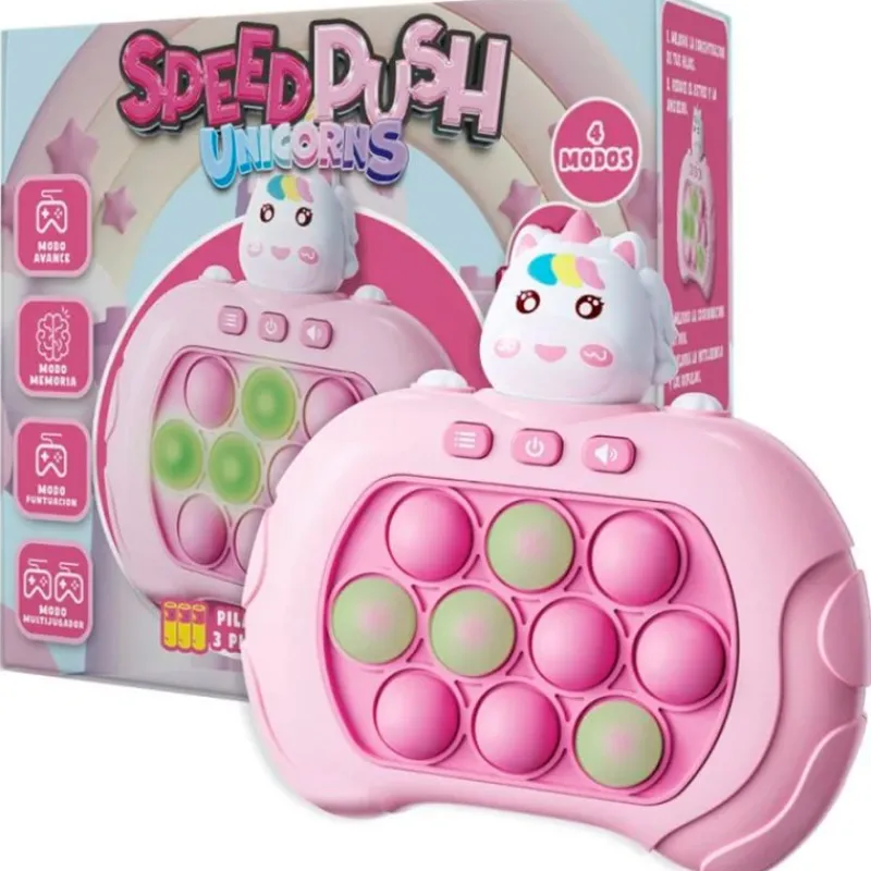 DRIM DISCOUNT Speed Push Unicornio/ Dinosaurio 3D Surtido- Juegos Y Juguetes Educativos