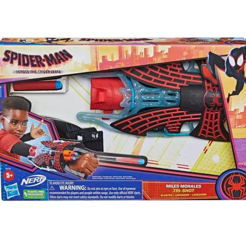 HASBRO Juegos Y Juguetes De Imitación|Spider-Man Across Spider-Verse Nerf Lanzador