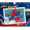 RAVENSBURGER Manualidades|Spiderman CreArt Pintar x Números