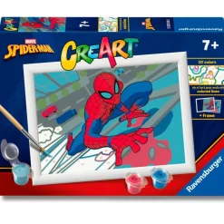 RAVENSBURGER Manualidades|Spiderman CreArt Pintar x Números
