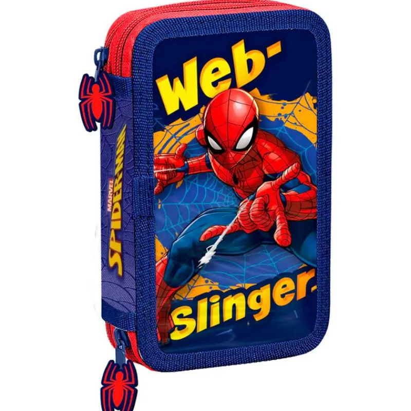 KIDS EUROSWAN Escolar|Spiderman Estuche Doble